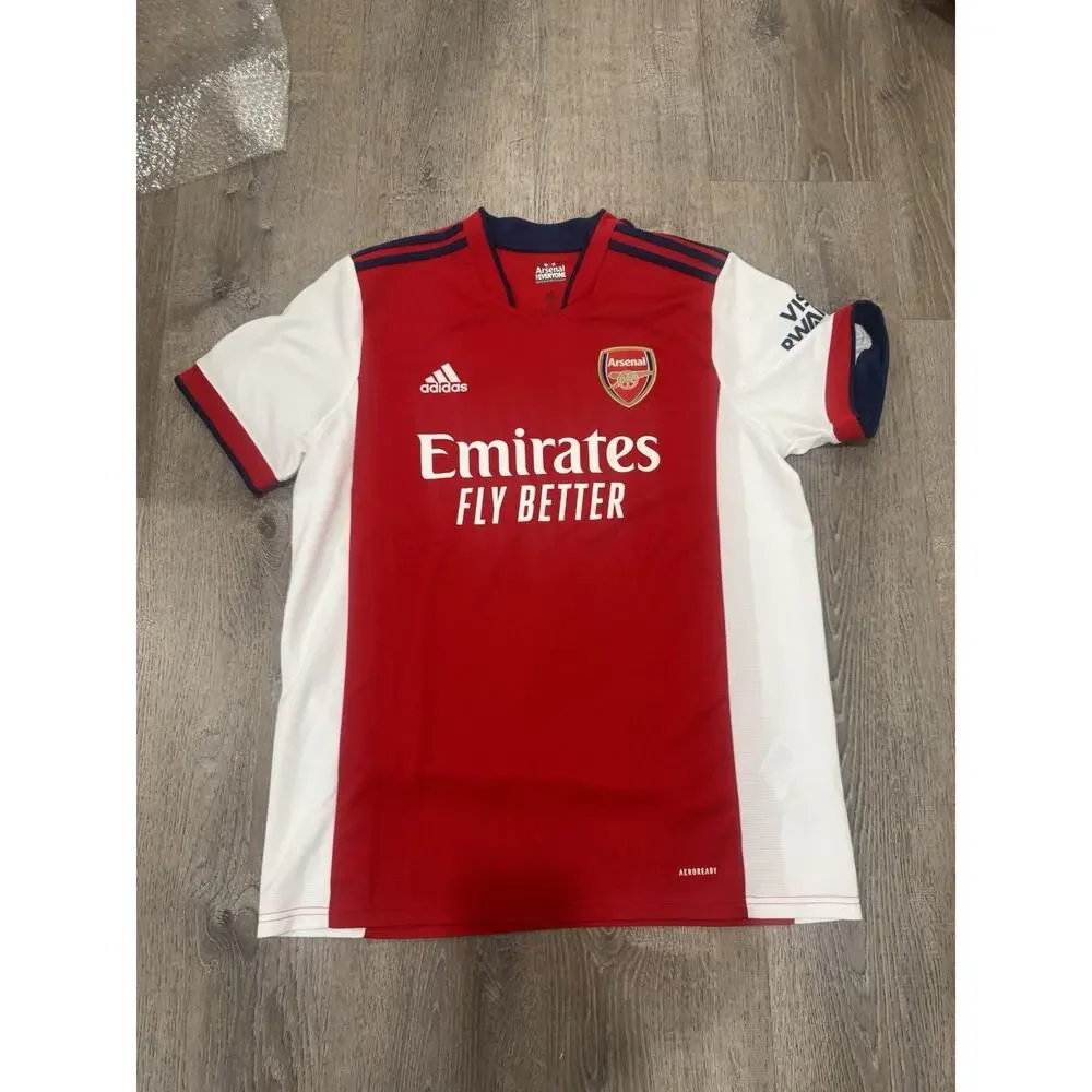 adidas Men's Arsenal Home Authentic Soccer Jersey XL